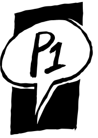 P1 Logo for Black BG@8x